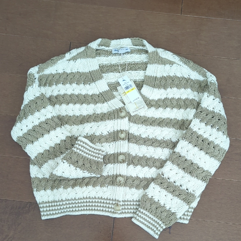 NWT 💚 Dockside Dream Cardigan- Tommy Bahama